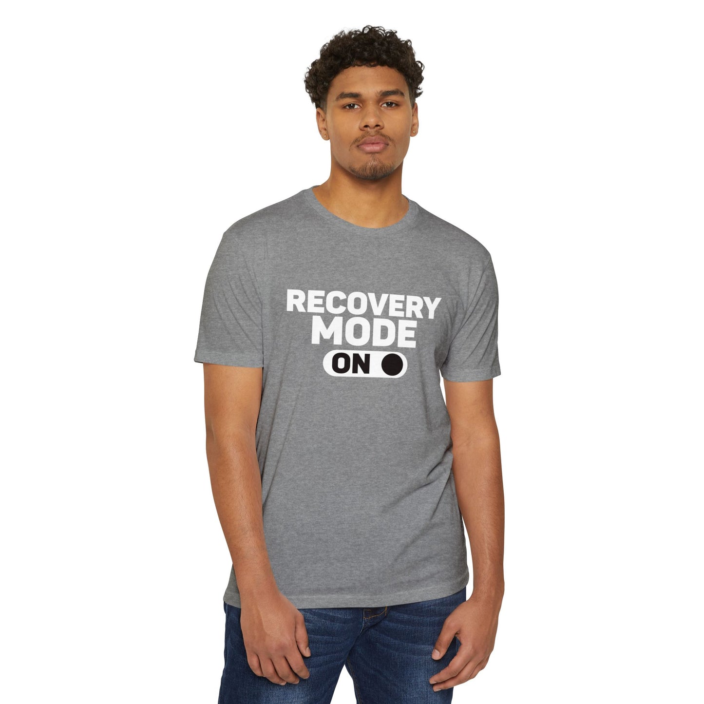Recovery Mode Unisex CVC Jersey T-Shirt - Relaxed Fit, Casual Wear