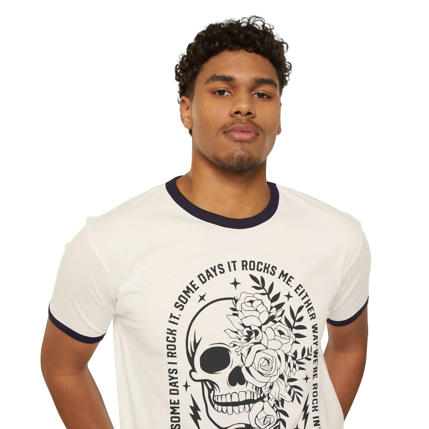 Recovery Ringer T-Shirt - Some Days I Rock It