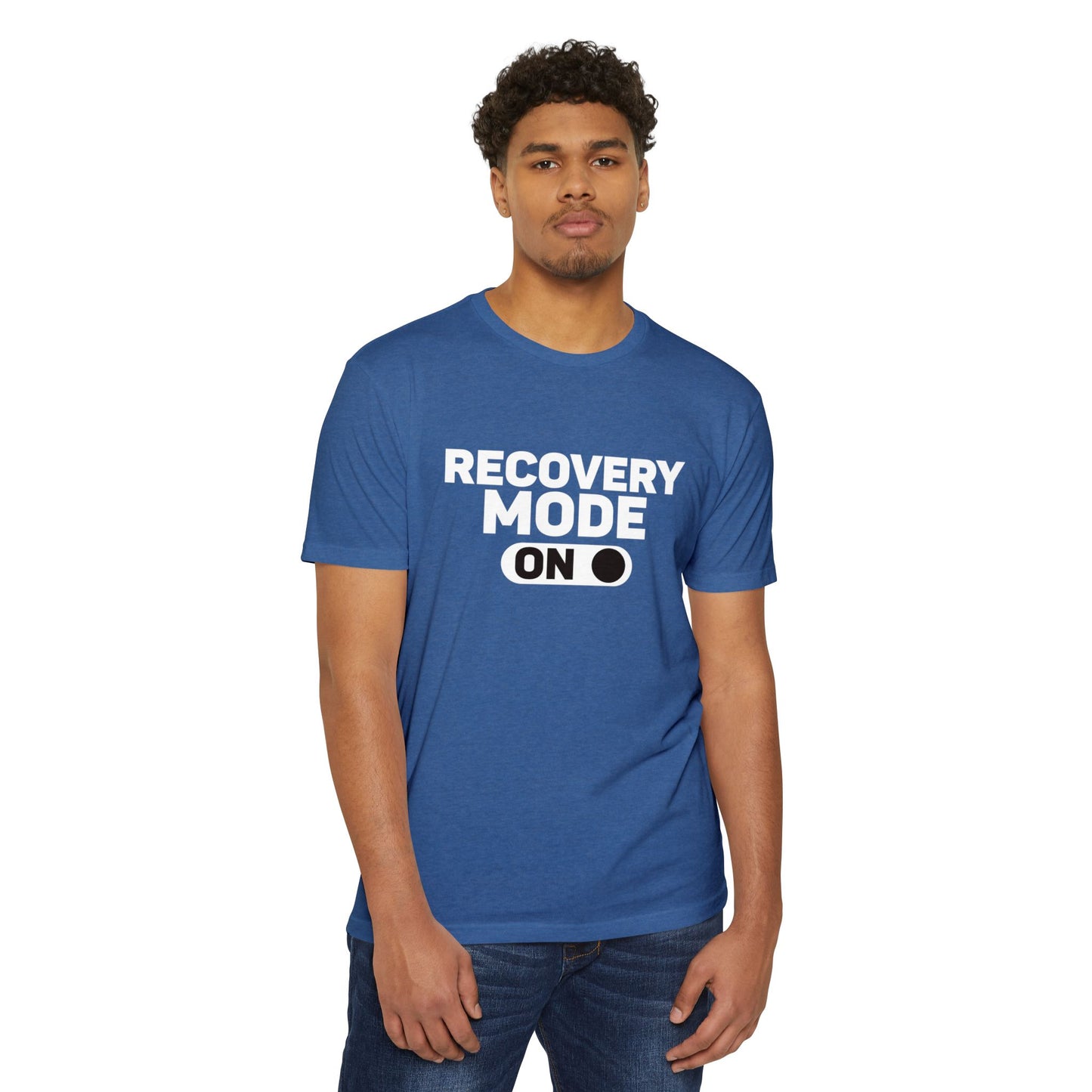 Recovery Mode Unisex CVC Jersey T-Shirt - Relaxed Fit, Casual Wear