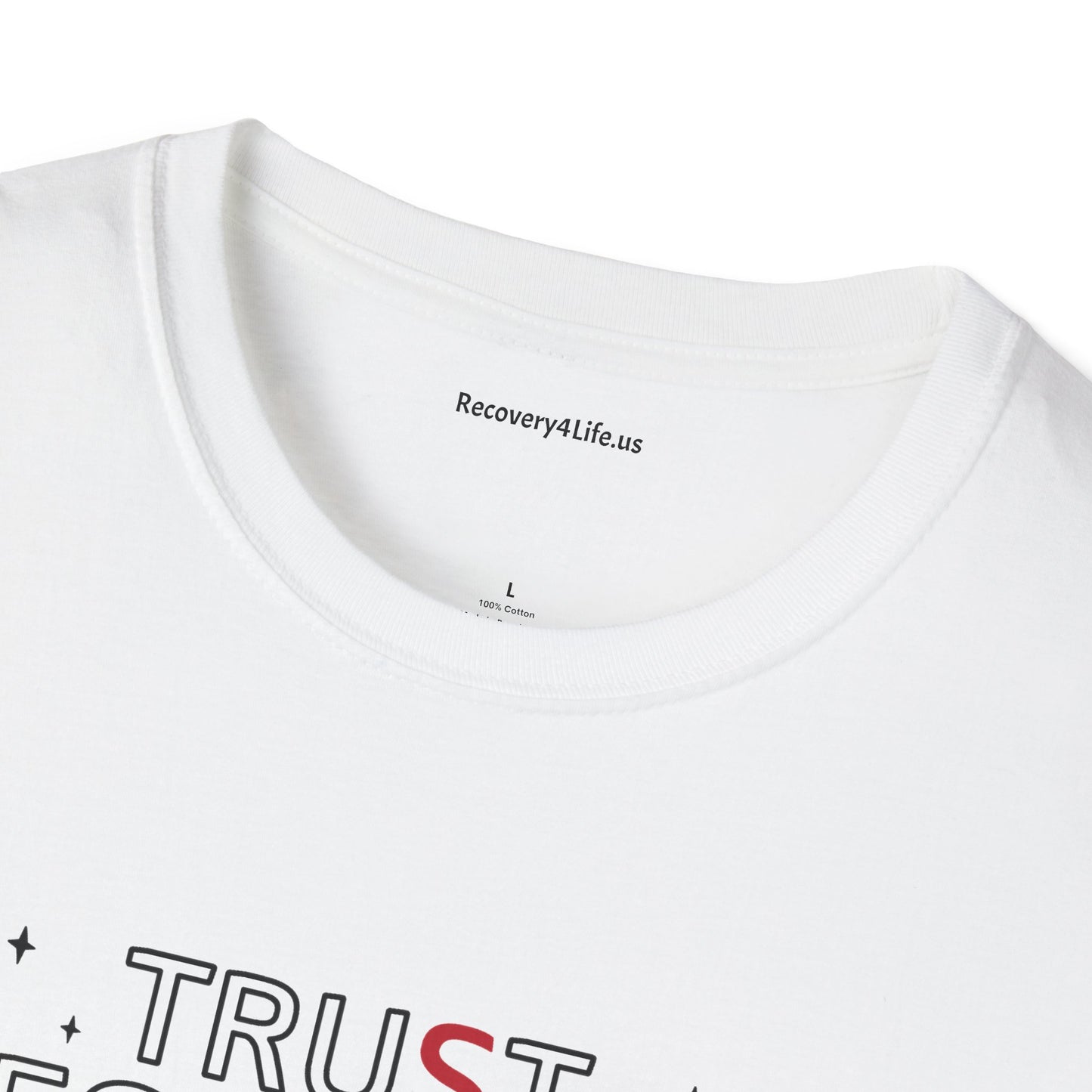 Unisex Softstyle T-Shirt - Trust, Recovery, Service, Unity