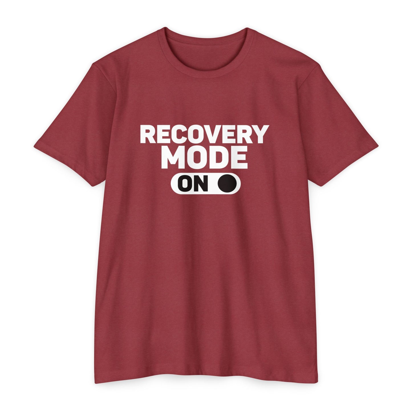 Recovery Mode Unisex CVC Jersey T-Shirt - Relaxed Fit, Casual Wear