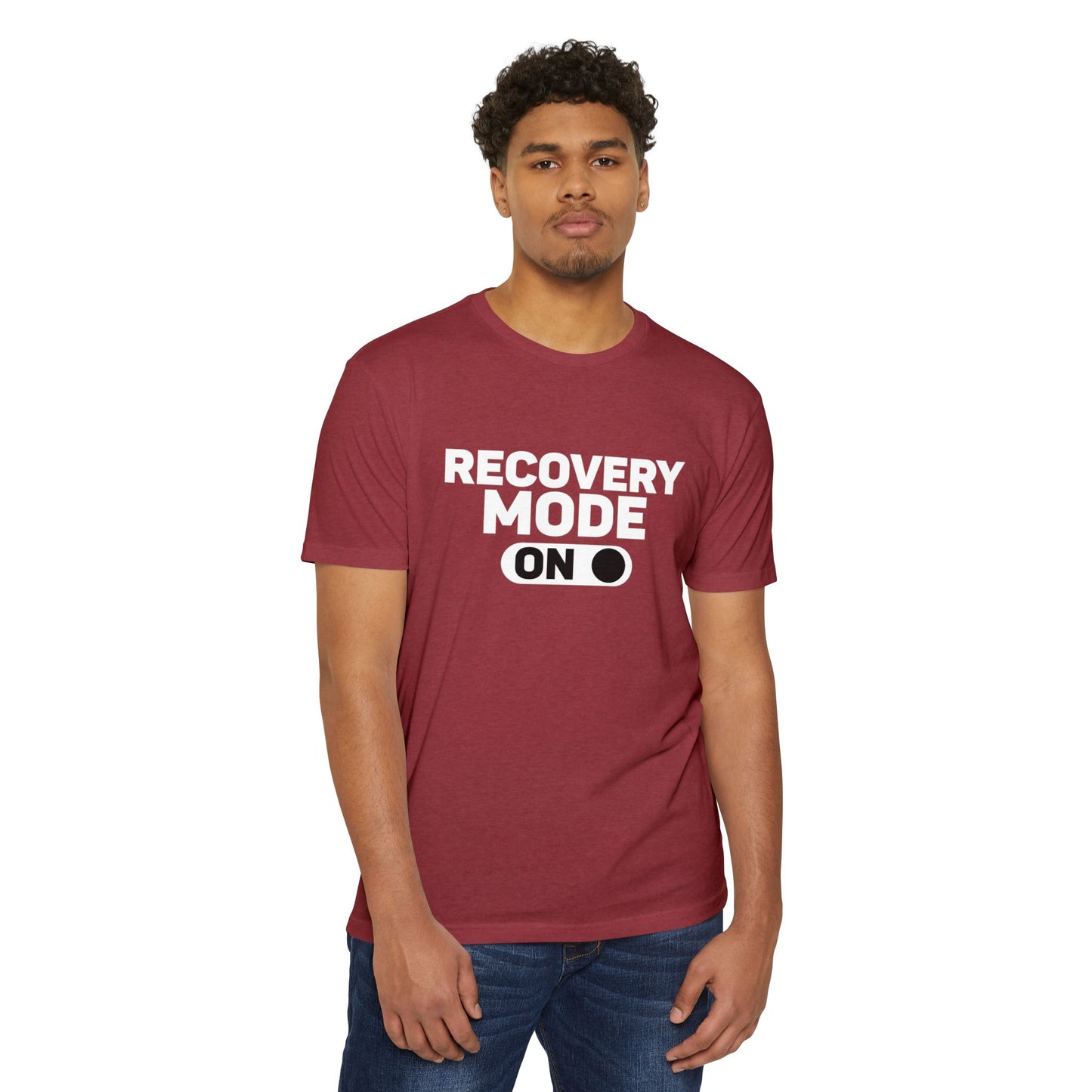 Recovery Mode Unisex CVC Jersey T-Shirt - Relaxed Fit, Casual Wear