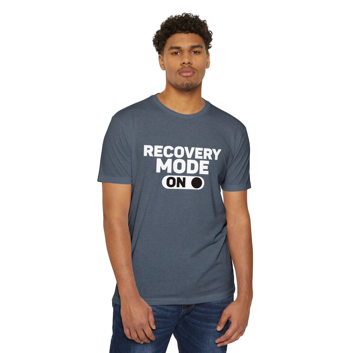 Recovery Mode Unisex CVC Jersey T-Shirt - Relaxed Fit, Casual Wear