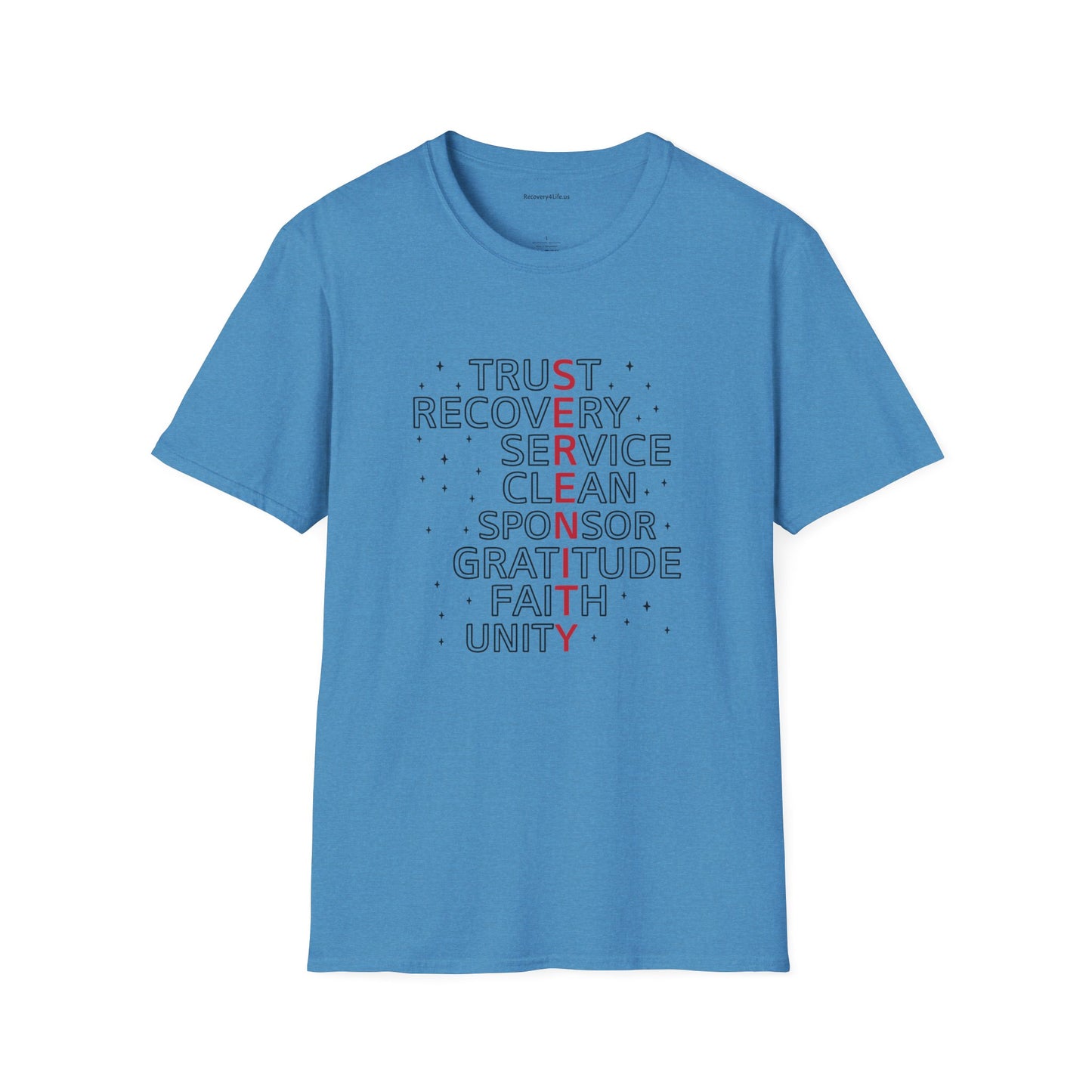 Unisex Softstyle T-Shirt - Trust, Recovery, Service, Unity