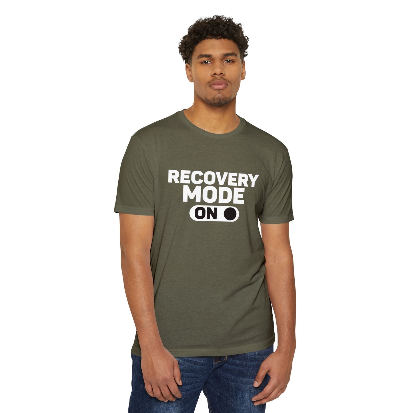 Recovery Mode Unisex CVC Jersey T-Shirt - Relaxed Fit, Casual Wear
