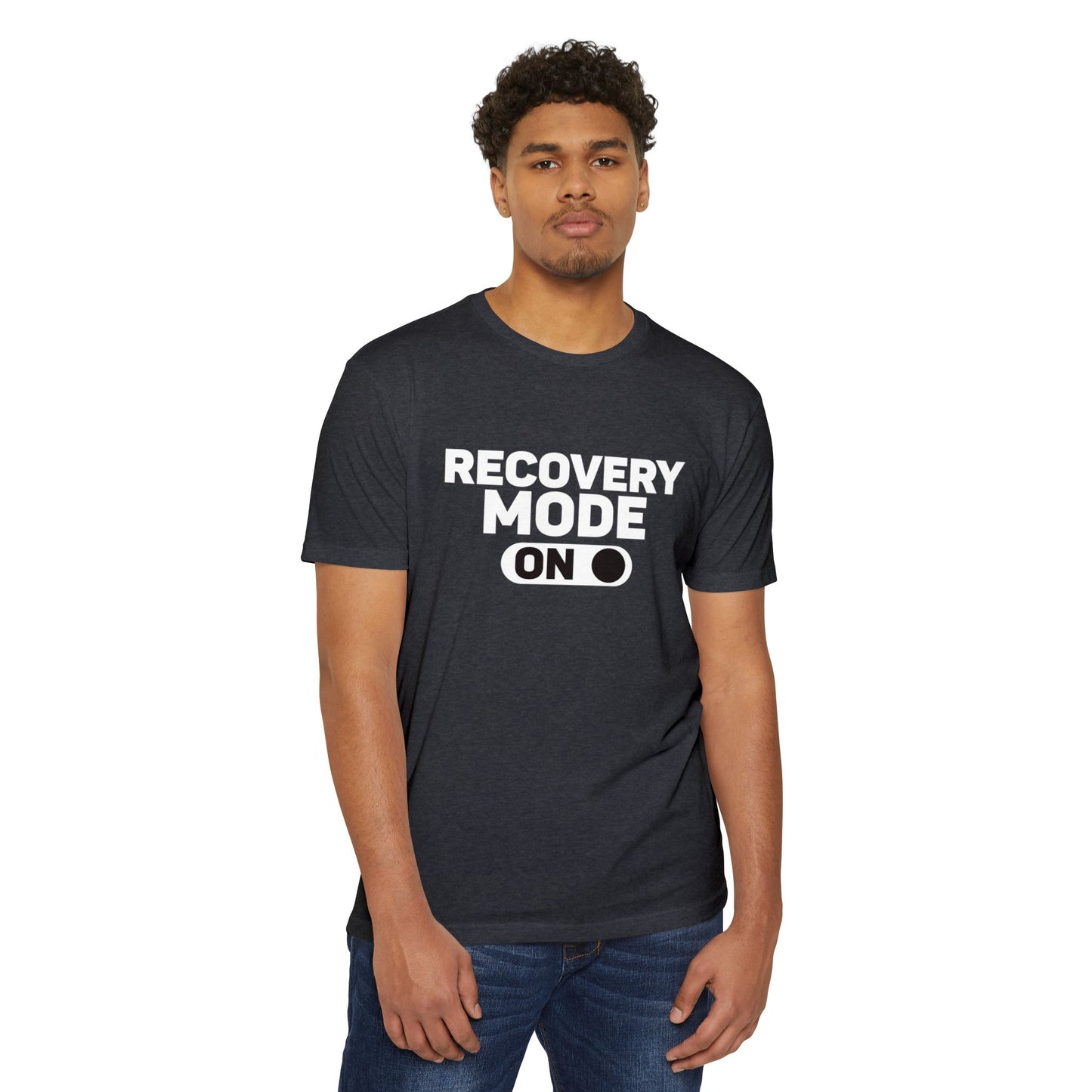 Recovery Mode Unisex CVC Jersey T-Shirt - Relaxed Fit, Casual Wear