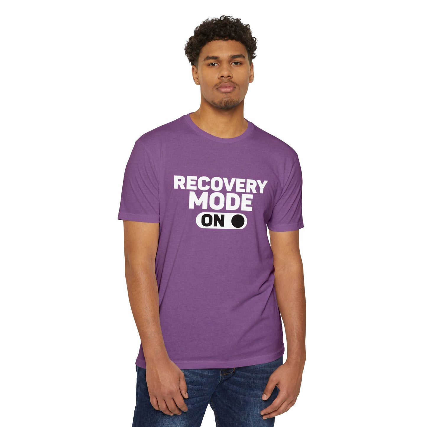 Recovery Mode Unisex CVC Jersey T-Shirt - Relaxed Fit, Casual Wear