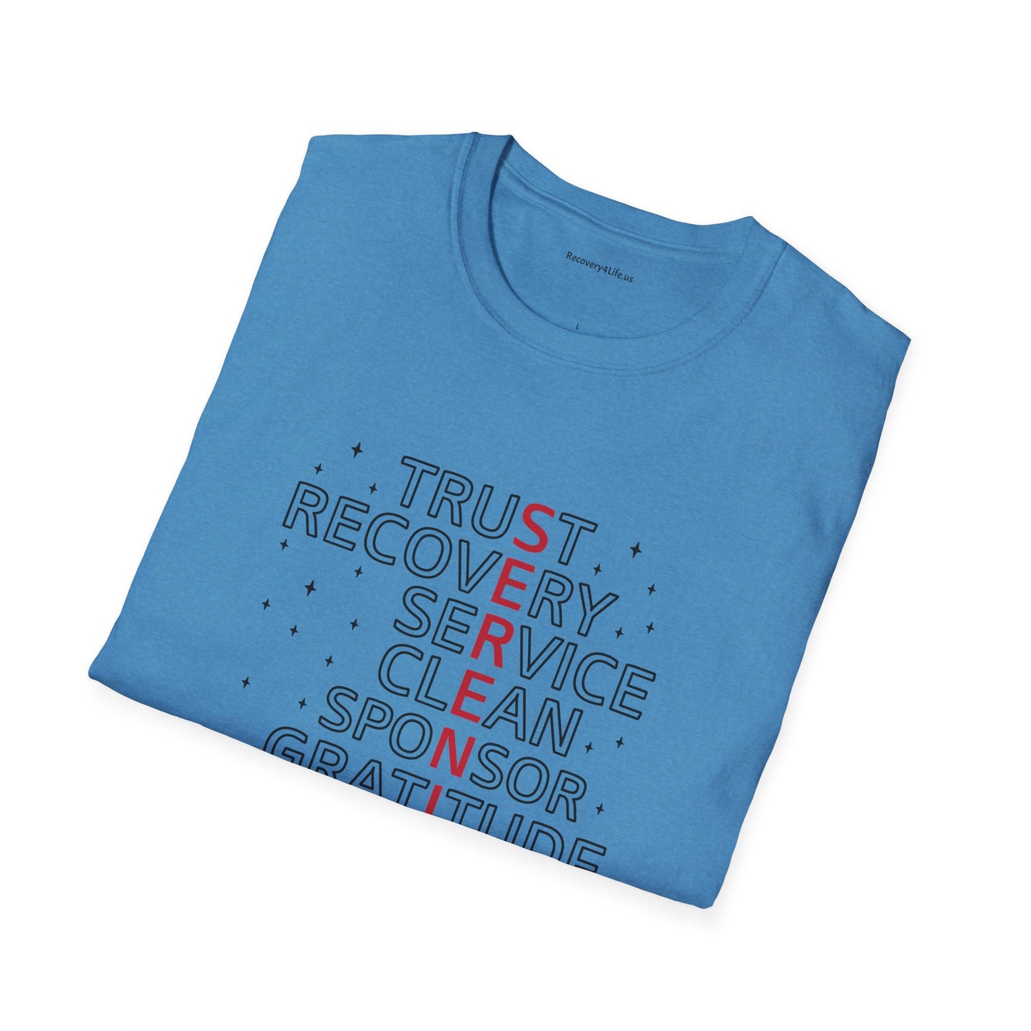 Unisex Softstyle T-Shirt - Trust, Recovery, Service, Unity