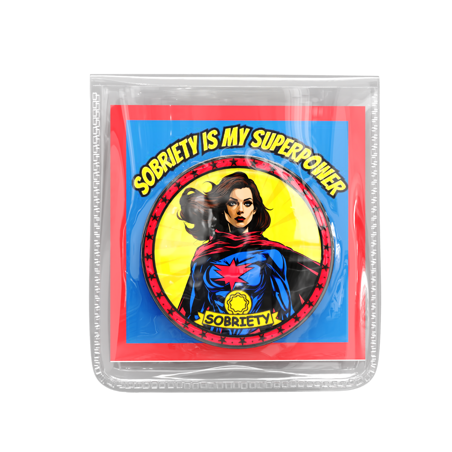 Superpower Recovery Affirmation Coin