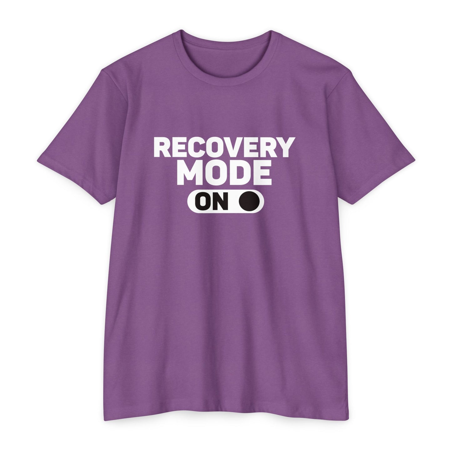 Recovery Mode Unisex CVC Jersey T-Shirt - Relaxed Fit, Casual Wear