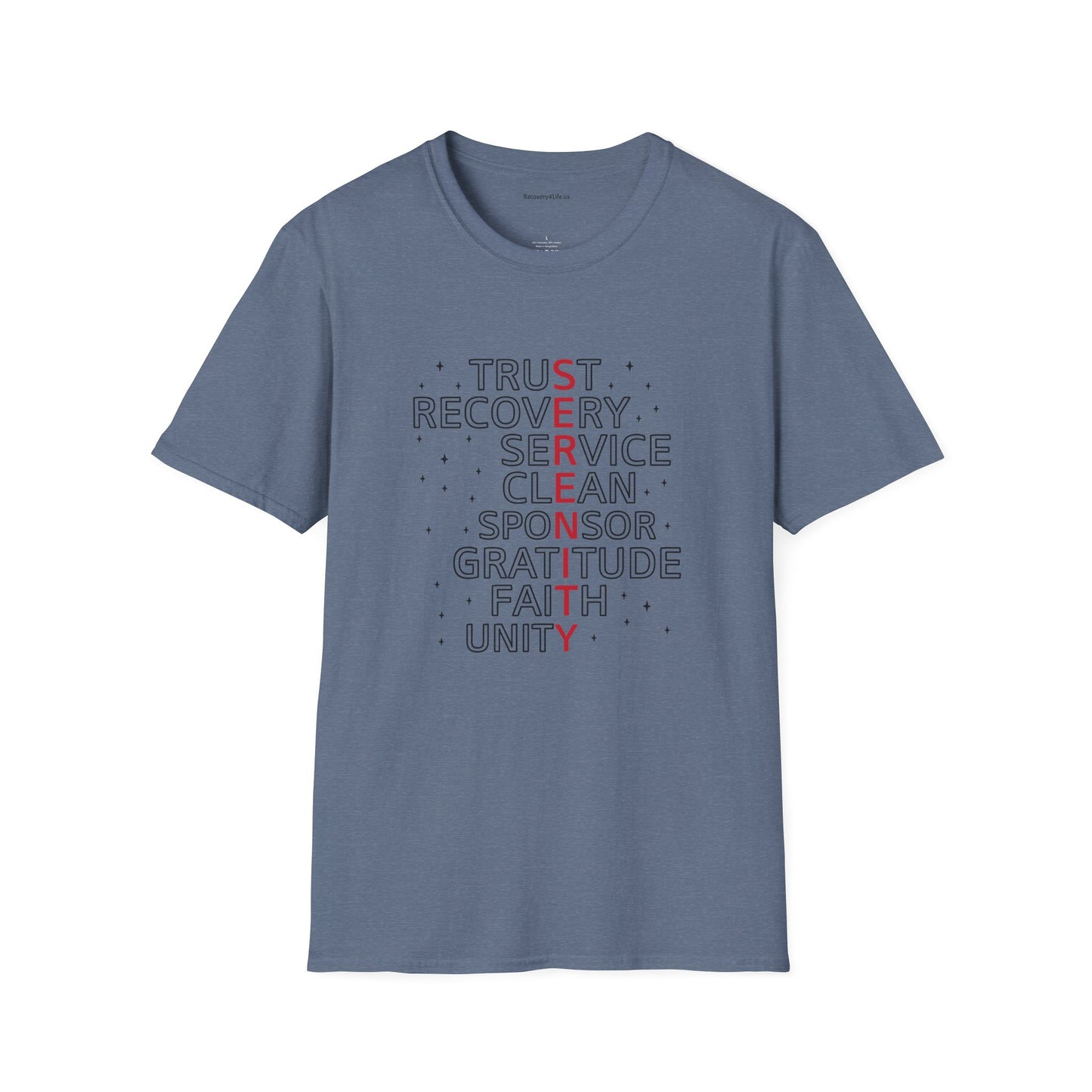 Unisex Softstyle T-Shirt - Trust, Recovery, Service, Unity