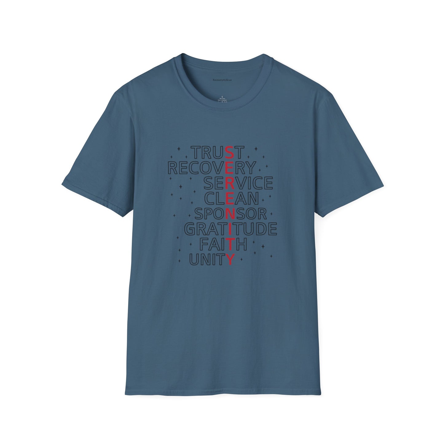 Unisex Softstyle T-Shirt - Trust, Recovery, Service, Unity
