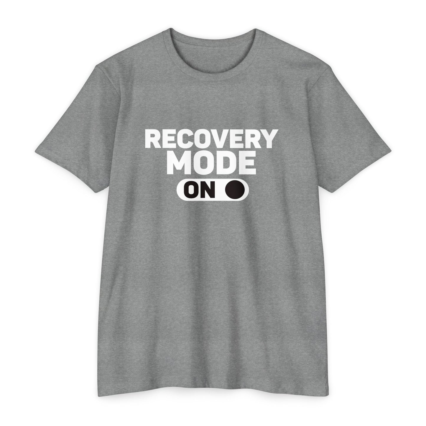 Recovery Mode Unisex CVC Jersey T-Shirt - Relaxed Fit, Casual Wear