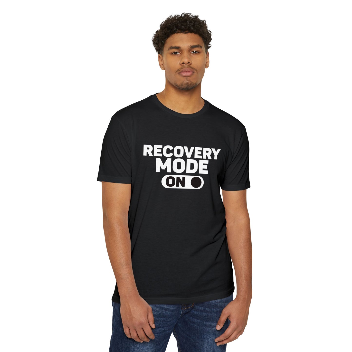 Recovery Mode Unisex CVC Jersey T-Shirt - Relaxed Fit, Casual Wear