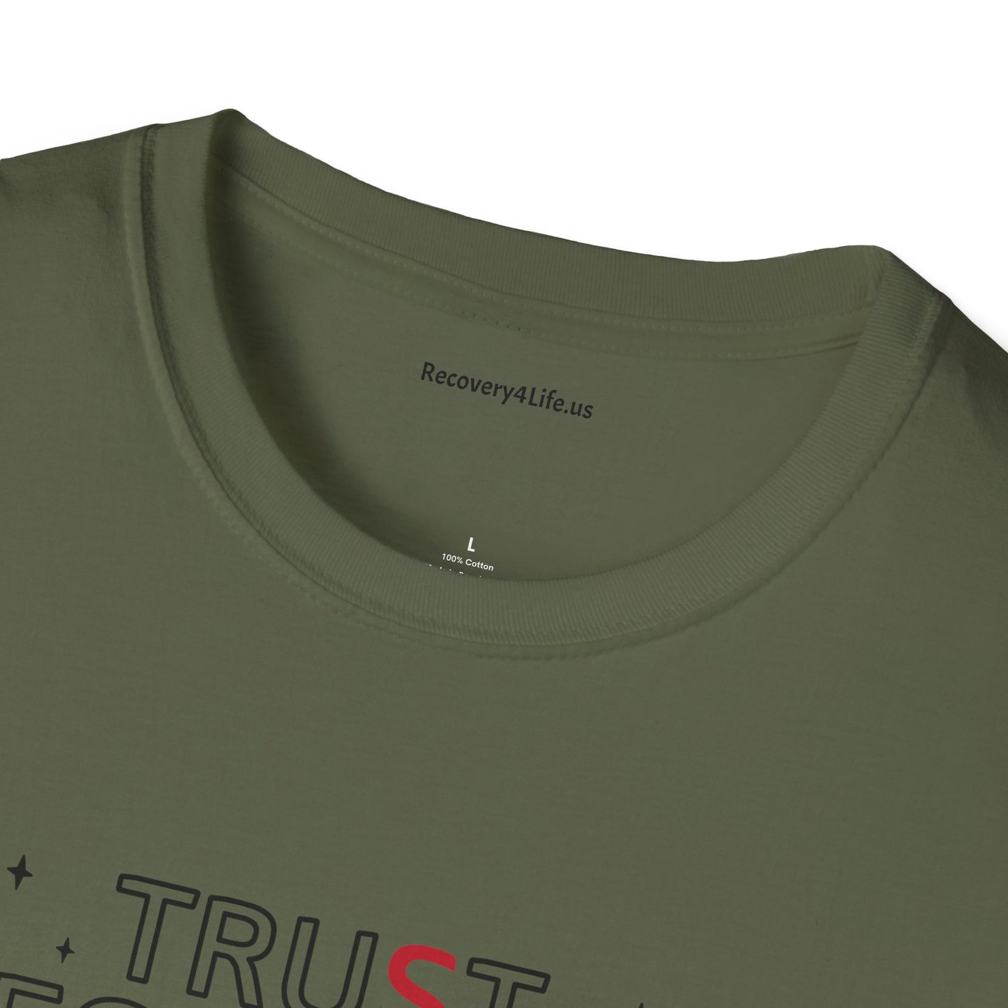 Unisex Softstyle T-Shirt - Trust, Recovery, Service, Unity