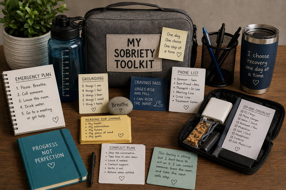 Building a Personal Sobriety Toolkit for High-Risk Moments at Home