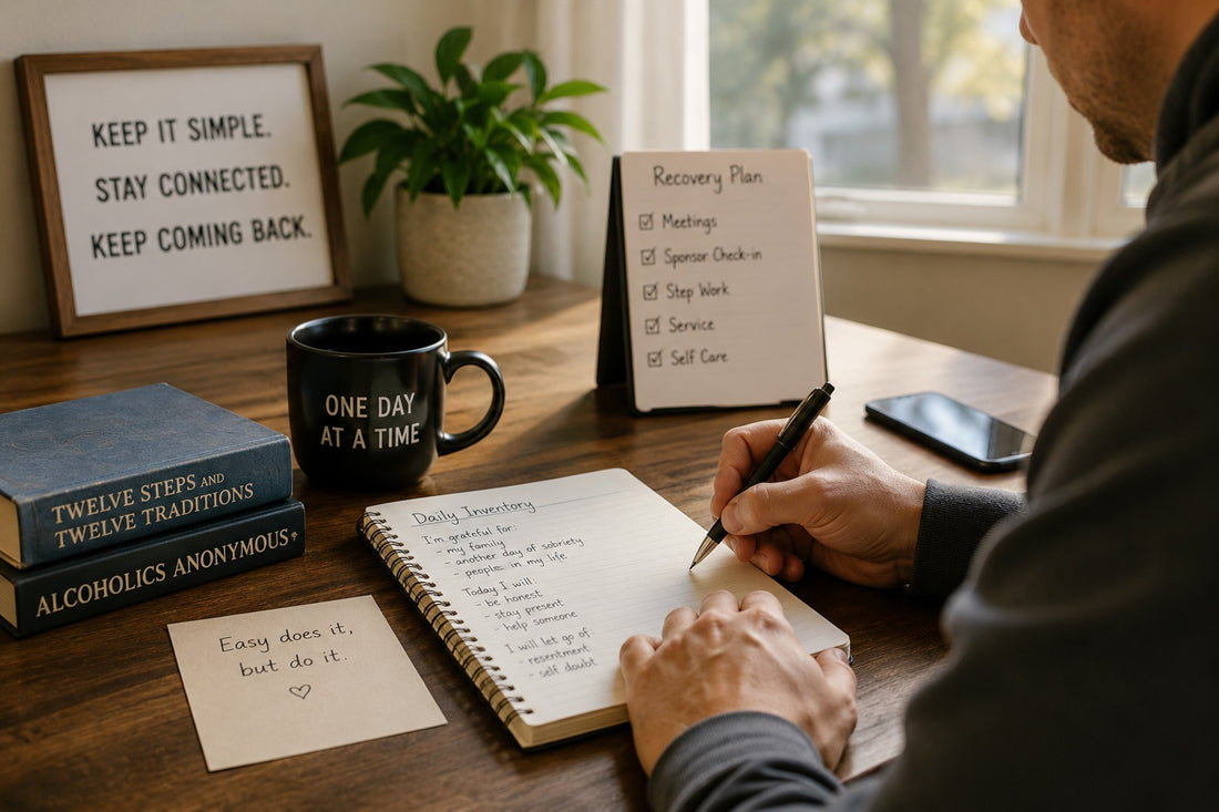 From rehab to home: integrating Twelve Step work into sober living routines