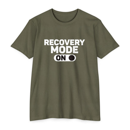 Recovery Mode Unisex CVC Jersey T-Shirt - Relaxed Fit, Casual Wear