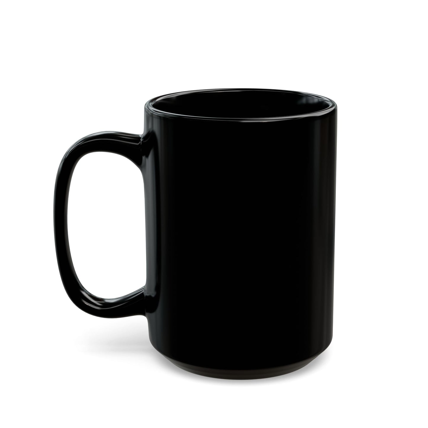 Namastay Sober Black Mug - 15oz | Perfect Gift for Yoga Lovers & Sober Celebrations