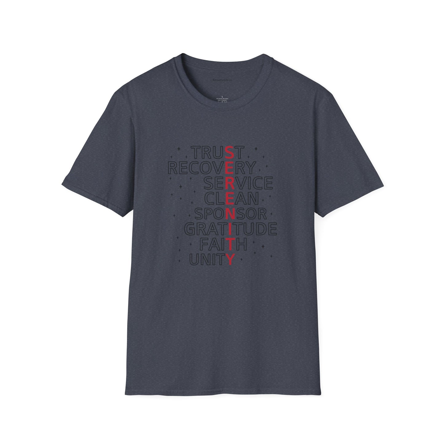 Unisex Softstyle T-Shirt - Trust, Recovery, Service, Unity