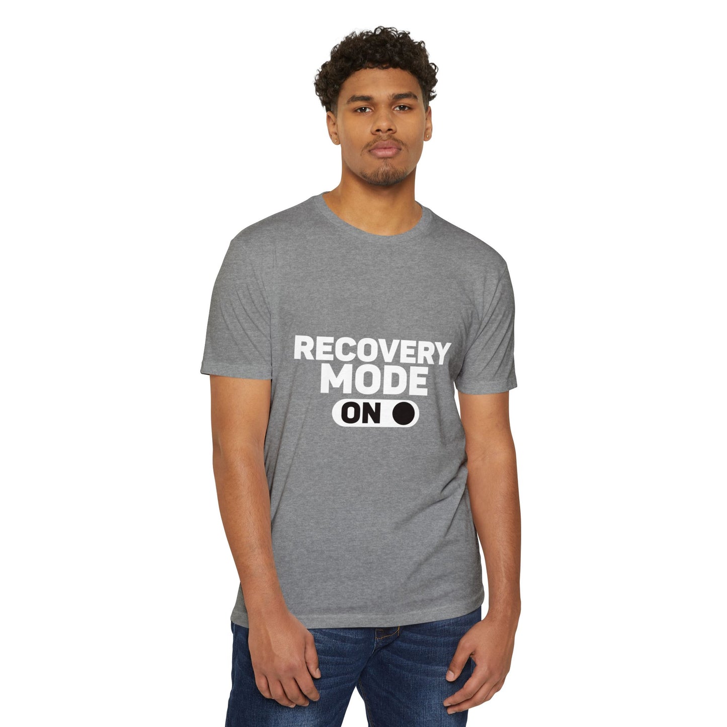 Recovery Mode Unisex CVC Jersey T-Shirt - Relaxed Fit, Casual Wear