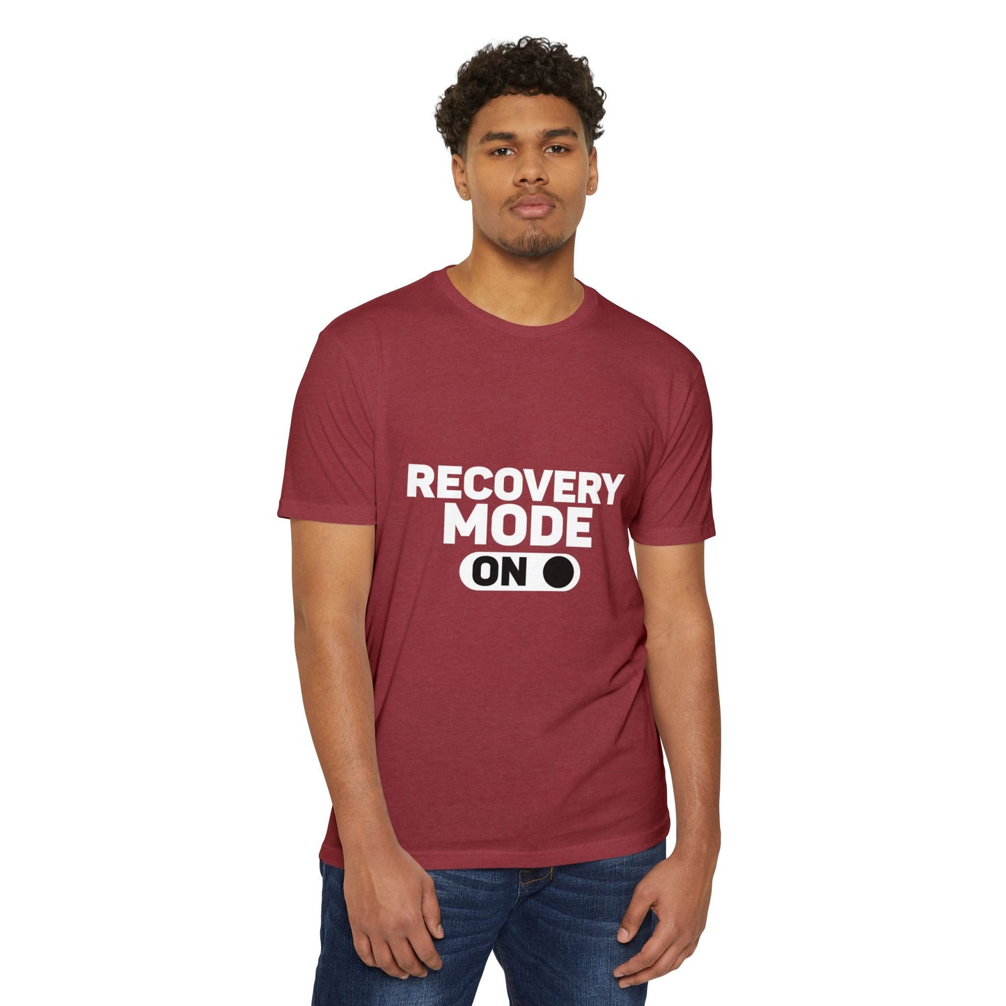 Recovery Mode Unisex CVC Jersey T-Shirt - Relaxed Fit, Casual Wear