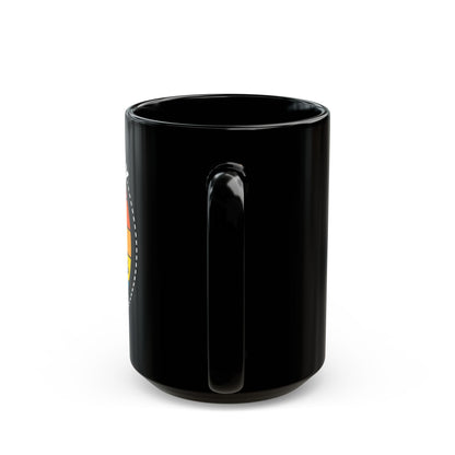Namastay Sober Black Mug - 15oz | Perfect Gift for Yoga Lovers & Sober Celebrations